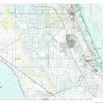 United States Geological Survey Fort Pierce, FL (1986, 100000-Scale) digital map
