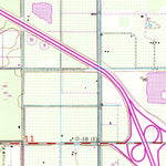 United States Geological Survey Fort Pierce NW, FL (1949, 24000-Scale) digital map