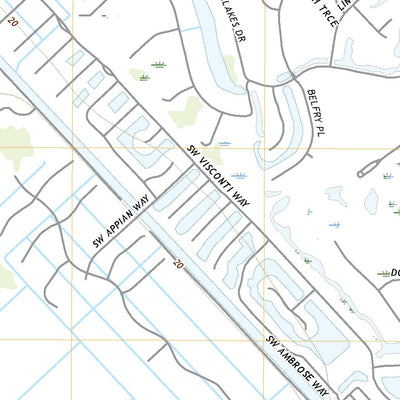 United States Geological Survey Fort Pierce SW, FL (2021, 24000-Scale) digital map