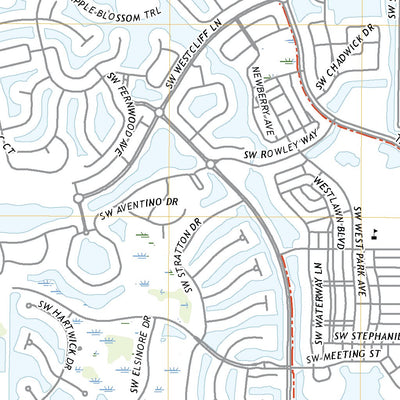 United States Geological Survey Fort Pierce SW, FL (2021, 24000-Scale) digital map