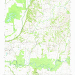 United States Geological Survey Fort Pillow, TN (1972, 24000-Scale) digital map