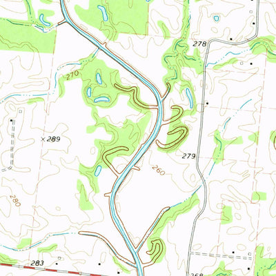 United States Geological Survey Fort Pillow, TN (1972, 24000-Scale) digital map