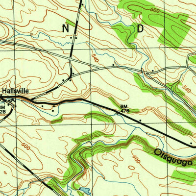 United States Geological Survey Fort Plain, NY (1946, 31680-Scale) digital map