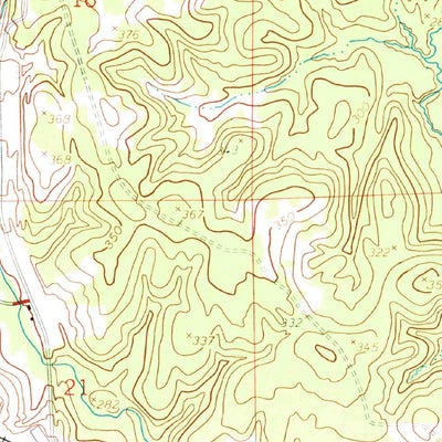 United States Geological Survey Fort Polk, LA (1954, 24000-Scale) digital map