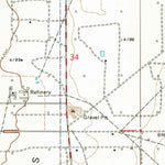 United States Geological Survey Fort Ranch, NM (1973, 24000-Scale) digital map