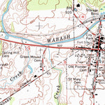 United States Geological Survey Fort Recovery, OH-IN (1960, 24000-Scale) digital map