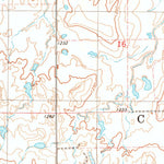 United States Geological Survey Fort Reno NE, OK (1979, 24000-Scale) digital map
