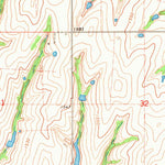 United States Geological Survey Fort Reno SW, OK (1967, 24000-Scale) digital map
