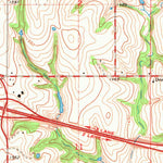 United States Geological Survey Fort Reno SW, OK (1967, 24000-Scale) digital map