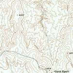 United States Geological Survey Fort Reno, WY (1953, 24000-Scale) digital map