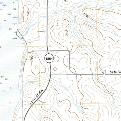 United States Geological Survey Fort Rice, ND (2020, 24000-Scale) digital map