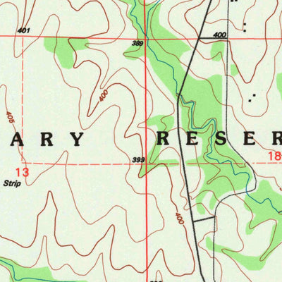 United States Geological Survey Fort Riley NE, KS (1992, 24000-Scale) digital map