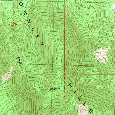 United States Geological Survey Fort Rock, OR (1981, 24000-Scale) digital map