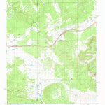 United States Geological Survey Fort Rock Ranch, AZ (1980, 24000-Scale) digital map