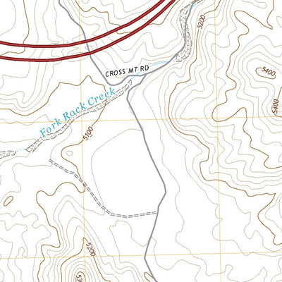 United States Geological Survey Fort Rock Ranch, AZ (2021, 24000-Scale) digital map