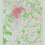 United States Geological Survey Fort Scott, KS (1958, 24000-Scale) digital map