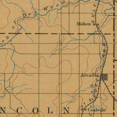 United States Geological Survey Fort Scott, KS-MO (1886, 125000-Scale) digital map