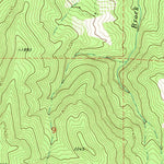 United States Geological Survey Fort Seward, CA (1969, 24000-Scale) digital map