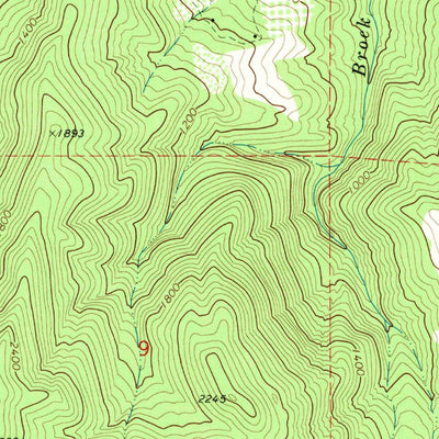 United States Geological Survey Fort Seward, CA (1969, 24000-Scale) digital map