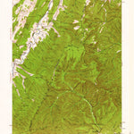United States Geological Survey Fort Seybert, WV-VA (1947, 62500-Scale) digital map