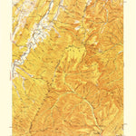 United States Geological Survey Fort Seybert, WV-VA (1951, 62500-Scale) digital map