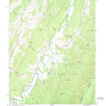 United States Geological Survey Fort Seybert, WV-VA (1969, 24000-Scale) digital map