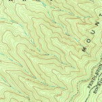 United States Geological Survey Fort Seybert, WV-VA (1969, 24000-Scale) digital map