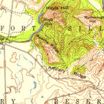 United States Geological Survey Fort Sill, OK (1949, 24000-Scale) digital map