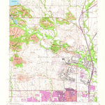 United States Geological Survey Fort Sill, OK (1956, 24000-Scale) digital map