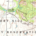 United States Geological Survey Fort Sill, OK (1991, 24000-Scale) digital map