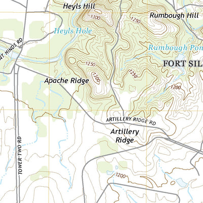 United States Geological Survey Fort Sill, OK (2022, 24000-Scale) digital map