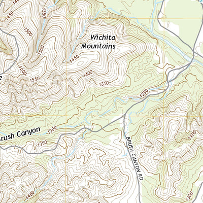 United States Geological Survey Fort Sill, OK (2022, 24000-Scale) digital map