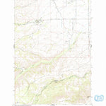 United States Geological Survey Fort Simcoe, WA (1958, 24000-Scale) digital map