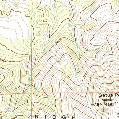 United States Geological Survey Fort Simcoe, WA (1958, 24000-Scale) digital map