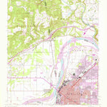 United States Geological Survey Fort Smith, AR-OK (1947, 24000-Scale) digital map