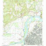 United States Geological Survey Fort Smith, AR-OK (1987, 24000-Scale) digital map