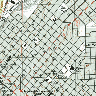 United States Geological Survey Fort Smith, AR-OK (1987, 24000-Scale) digital map
