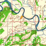 United States Geological Survey Fort Smith, OK-AR (1965, 250000-Scale) digital map