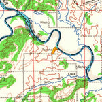 United States Geological Survey Fort Smith, OK-AR (1967, 250000-Scale) digital map