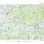 United States Geological Survey Fort Smith, OK-AR (1978, 250000-Scale) digital map