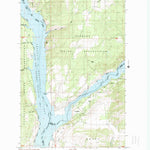 United States Geological Survey Fort Spokane, WA (1985, 24000-Scale) digital map