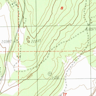 United States Geological Survey Fort Spokane, WA (1985, 24000-Scale) digital map