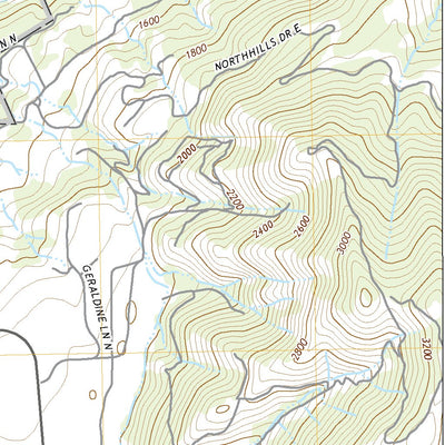 United States Geological Survey Fort Spokane, WA (2020, 24000-Scale) digital map