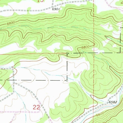 United States Geological Survey Fort Stanton, NM (1963, 24000-Scale) digital map