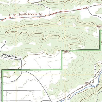 United States Geological Survey Fort Stanton, NM (2023, 24000-Scale) digital map