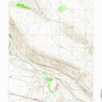 United States Geological Survey Fort Steele, WY (1971, 24000-Scale) digital map