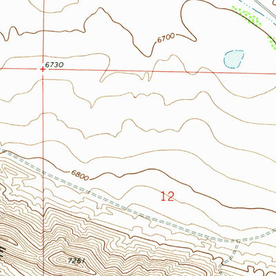 United States Geological Survey Fort Steele, WY (1971, 24000-Scale) digital map