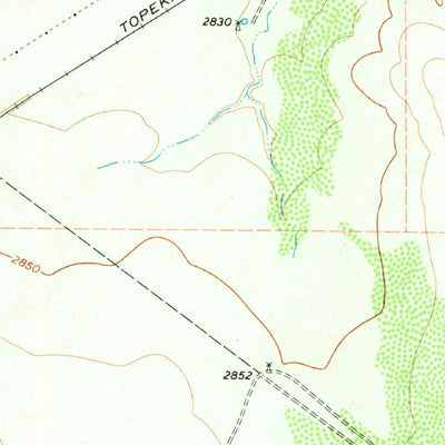 United States Geological Survey Fort Stockton East, TX (1970, 24000-Scale) digital map