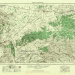 United States Geological Survey Fort Stockton, TX (1958, 250000-Scale) digital map