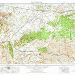 United States Geological Survey Fort Stockton, TX (1973, 250000-Scale) digital map